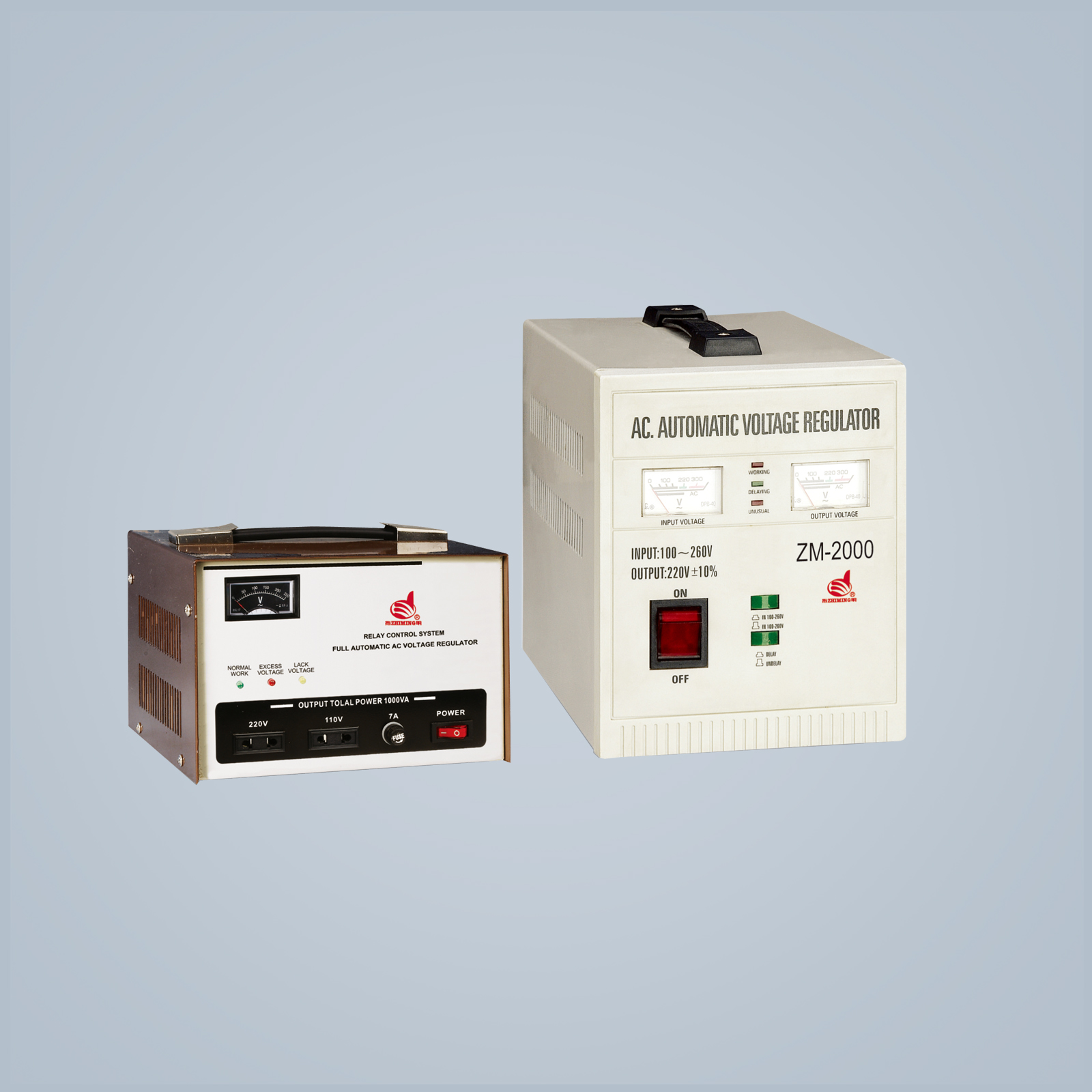 ZM(CVR/AVR/SVR) Series Relay Type AC Voltage Regulator